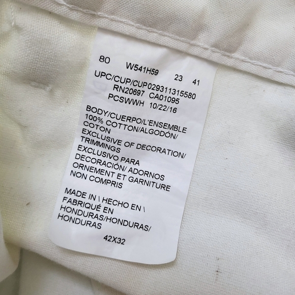 Dickies Original Painter's Pants Sherwin Williams White Men’s 42x32 (act. 42x31) - Picture 3 of 10